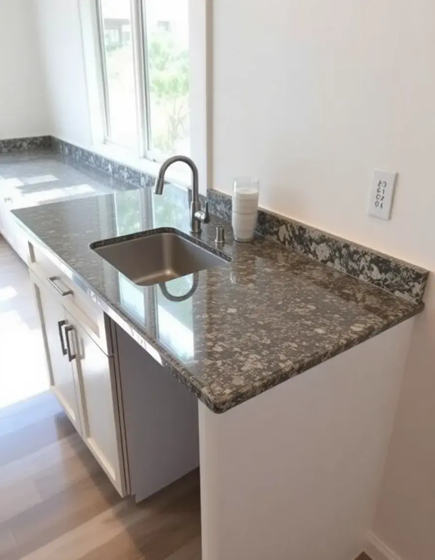 Granite top kitchen workspace module