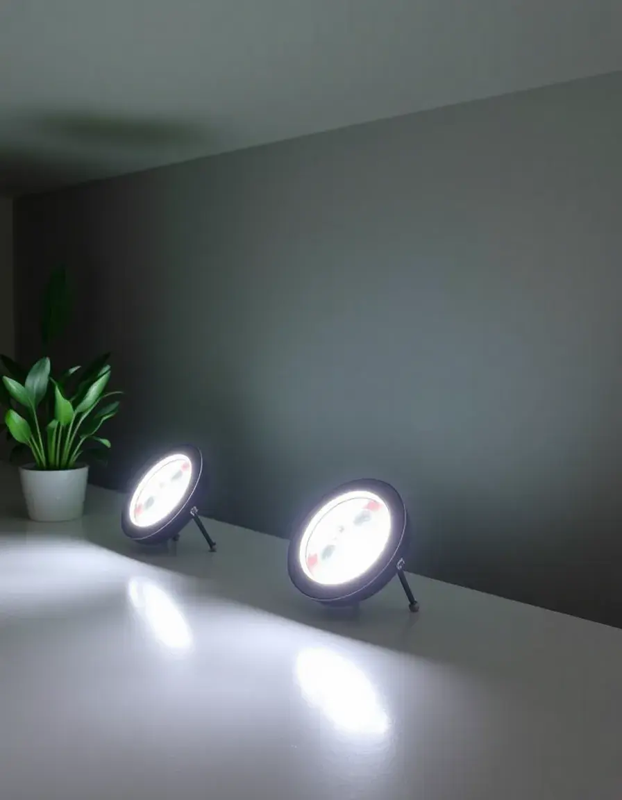 LED Under Cabinet Puck Lights