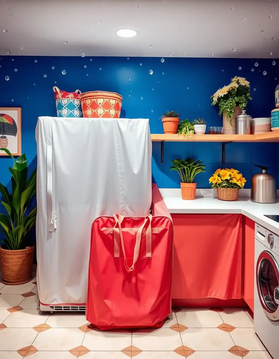 Waterproof protective covers for outdoor appliances
