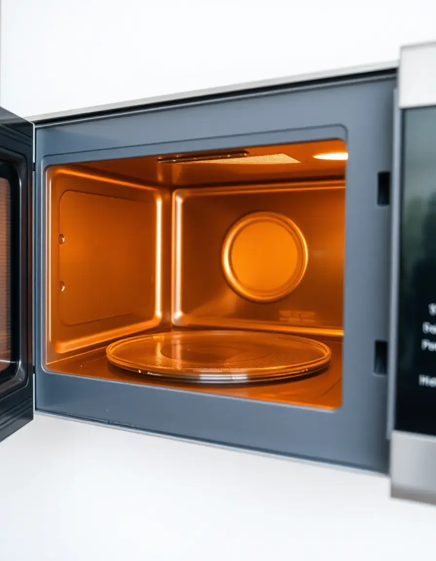 Play Microwave Toy with opening door and digital beeps