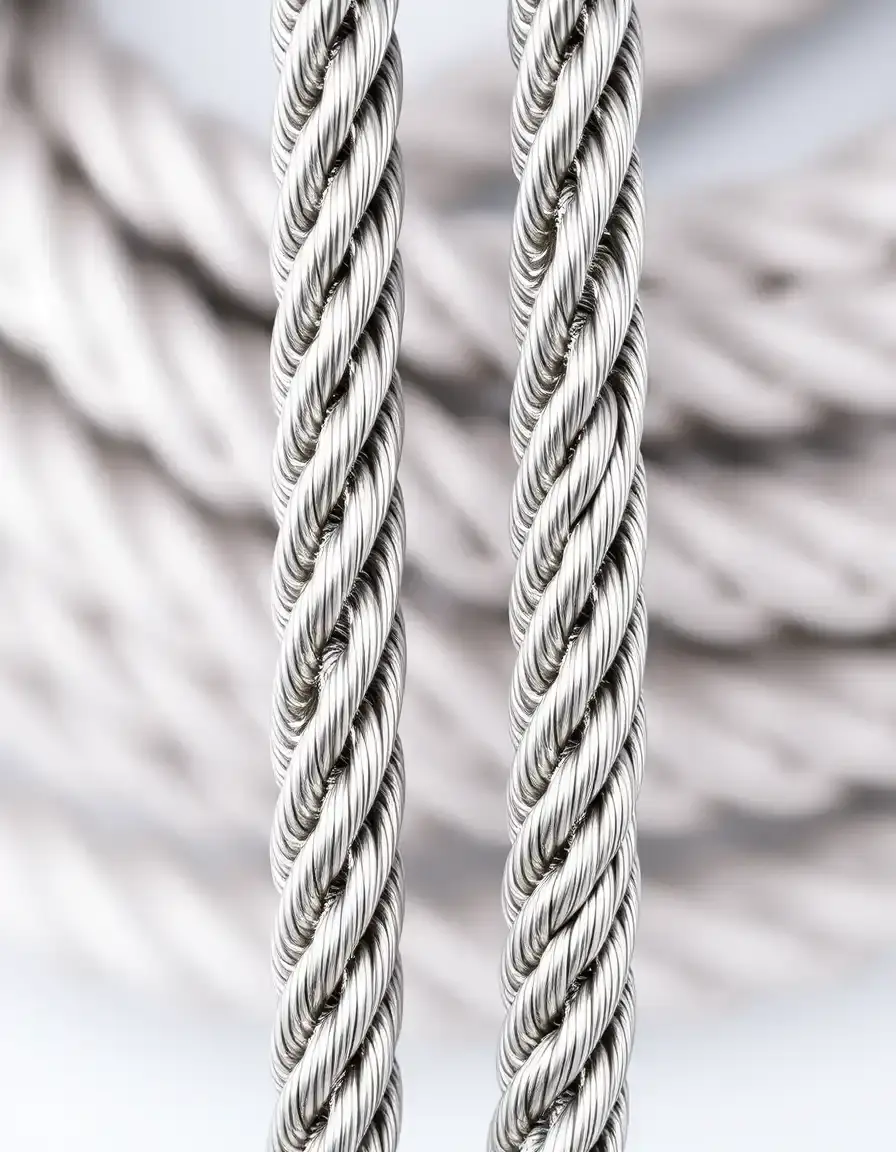 Braided stainless steel water supply lines