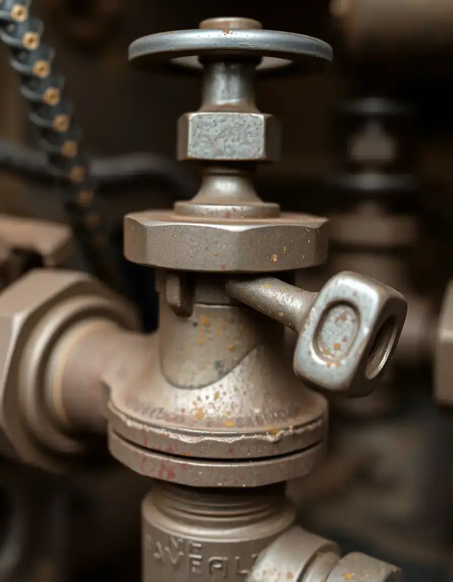 Key for water shut-off valves