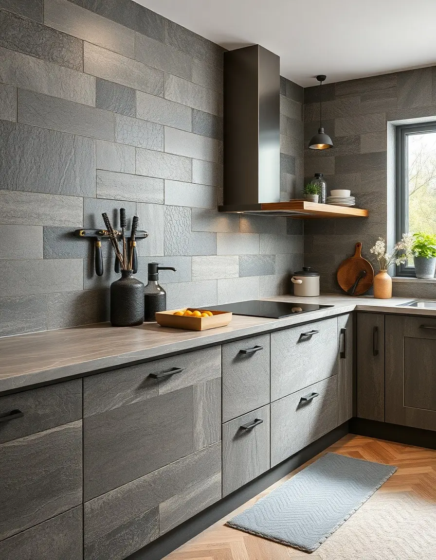 Stone Slate Kitchen Tiles