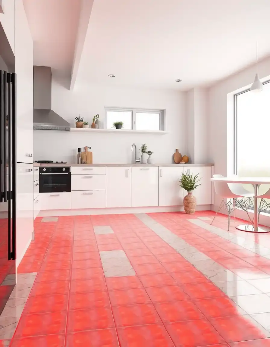 Heated Floor Tiles Kitchen