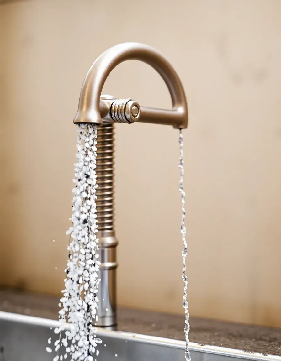 Commercial style spring coil heavy duty kitchen faucet