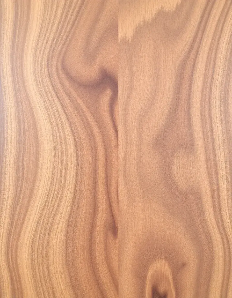 End grain wooden chopping board