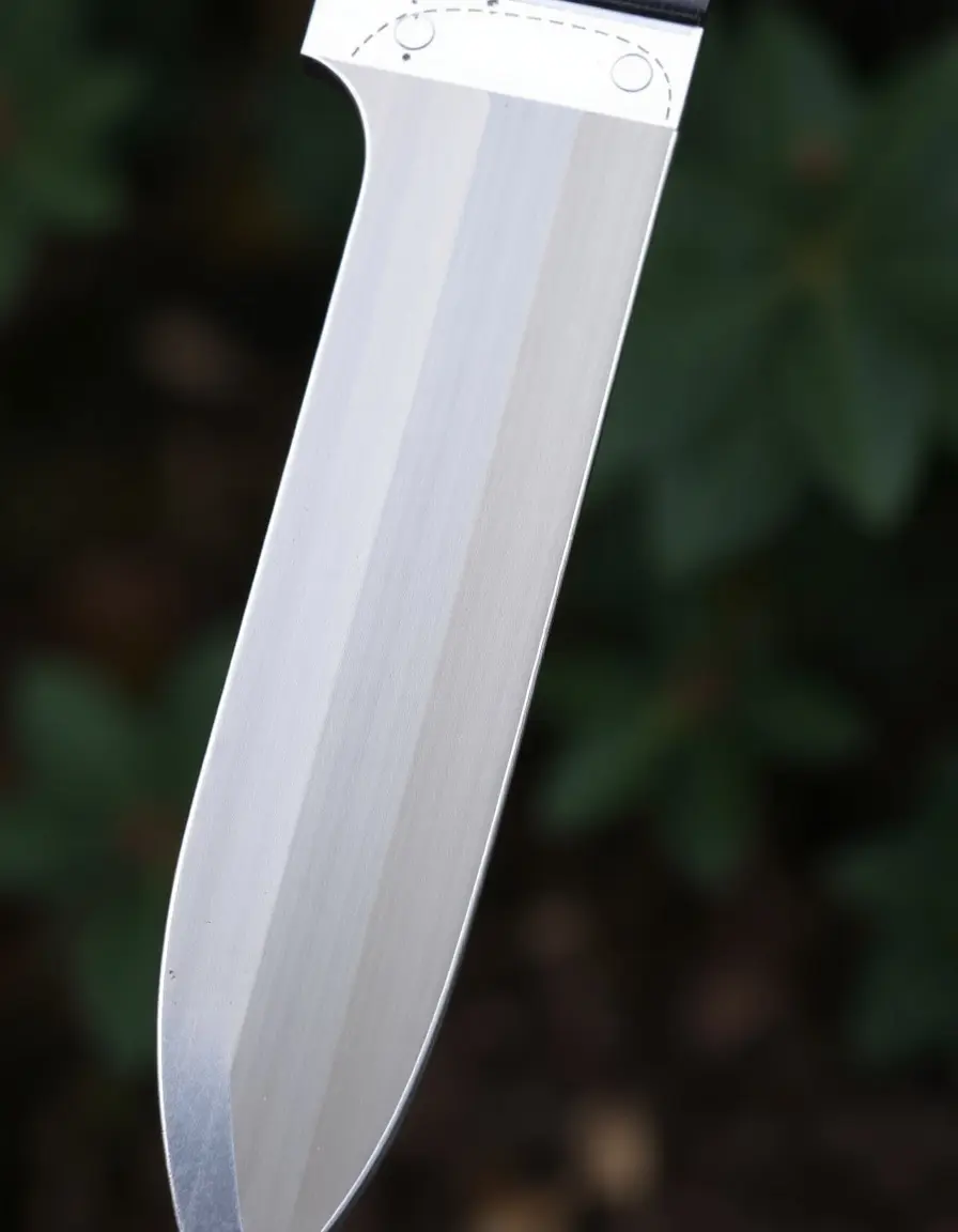 Curved blade wooden butter spreader
