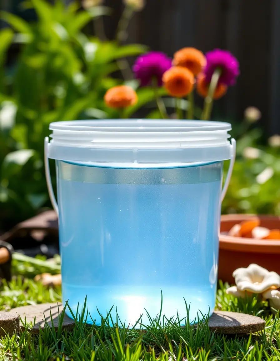 5 gallon bucket for kitchen sanitizer solution