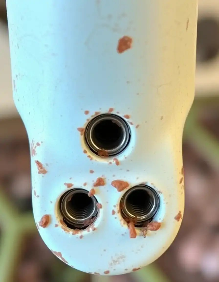 Deck mount widespread kitchen tap 3 holes