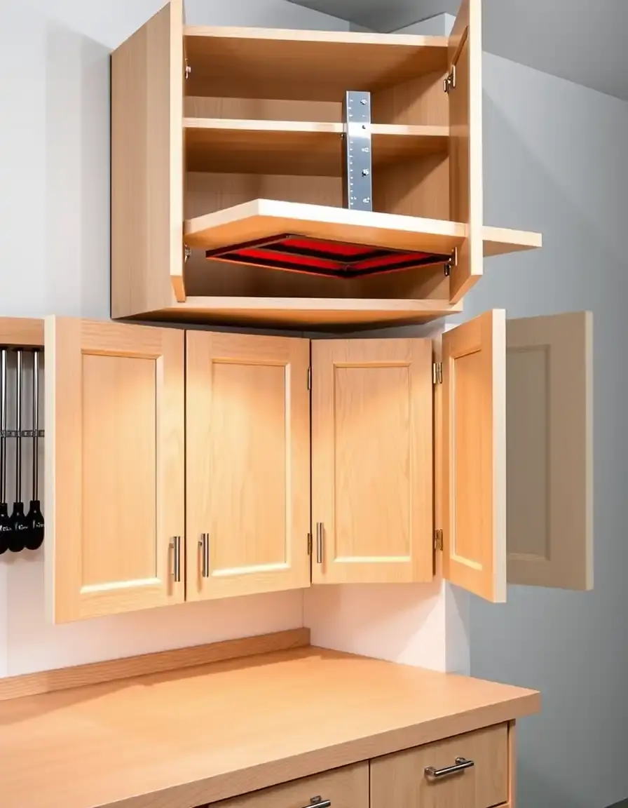 High-quality picture of jack lift for cabinets