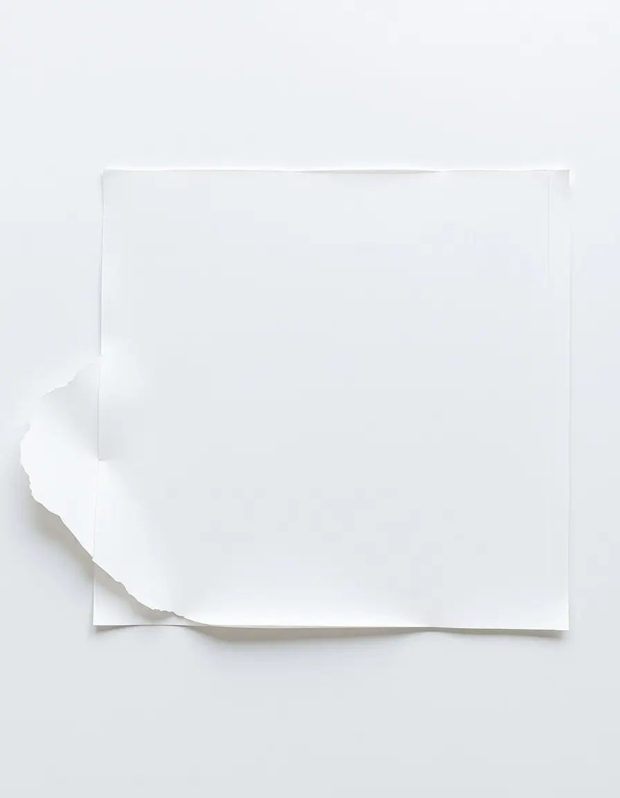 Paper hanging template for gallery wall placement