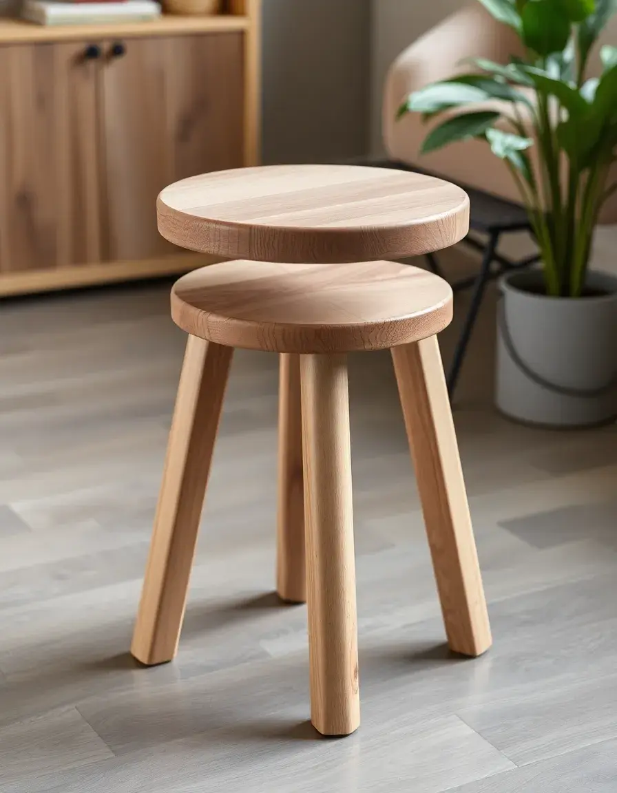 Compact Folding Chair Stool