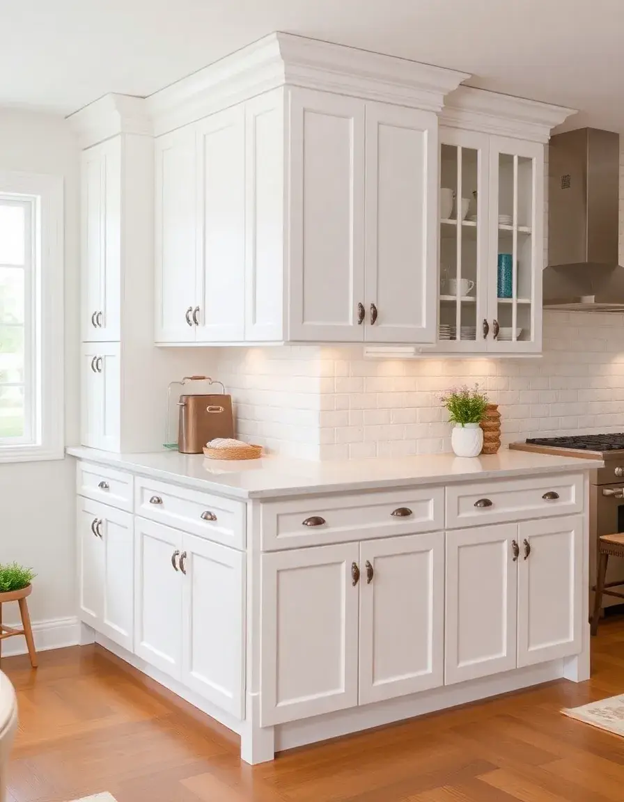 White shaker ready to assemble cabinet