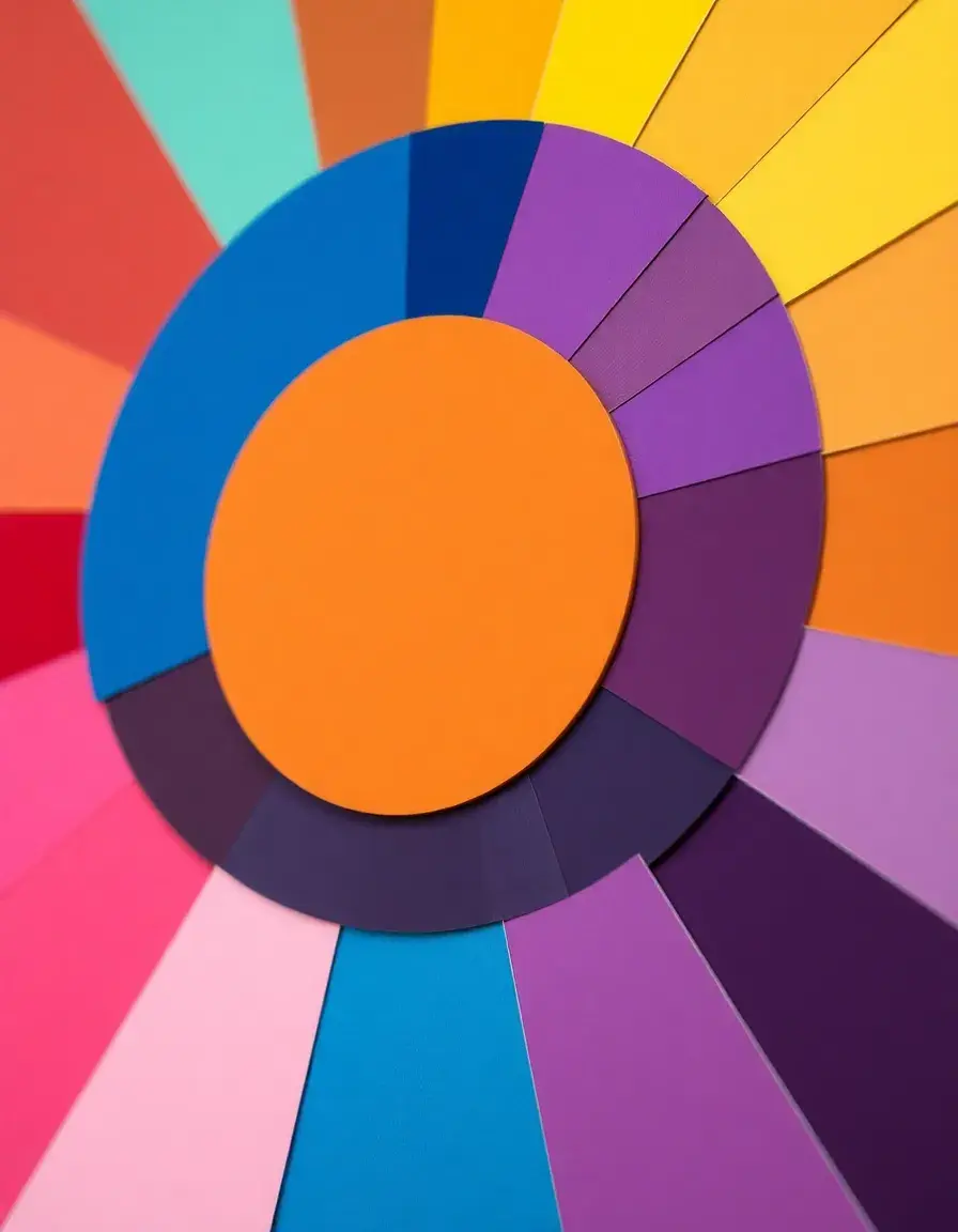 Designer Color Wheel for Kitchen Layouts