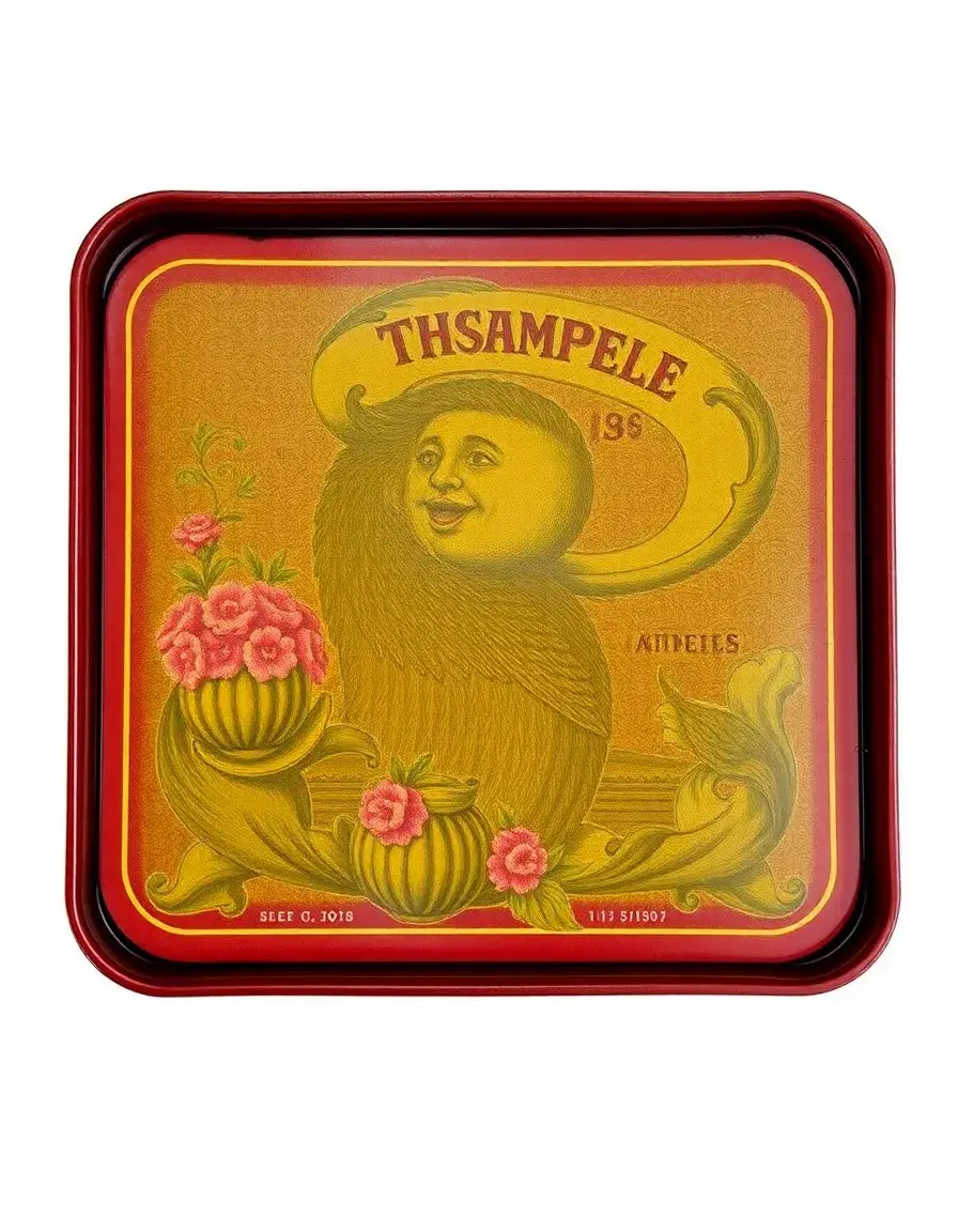 Retro 3-piece tin canister set