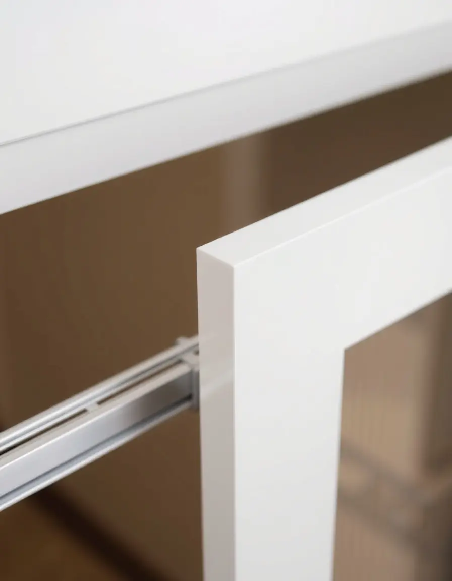 Pull Out Double Trash cabinet mount with rails