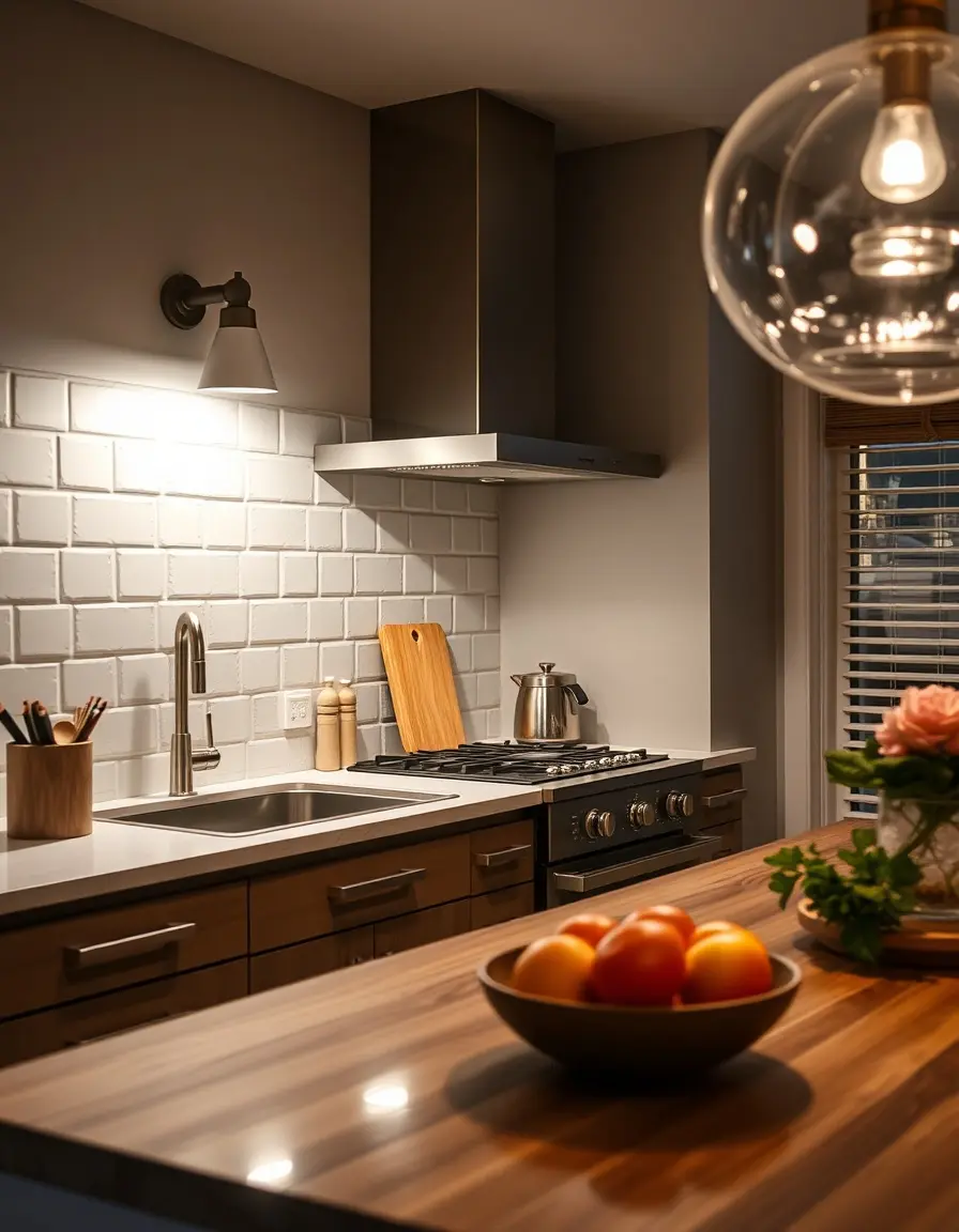 Smart Kitchen Lighting System controlled via a mobile app