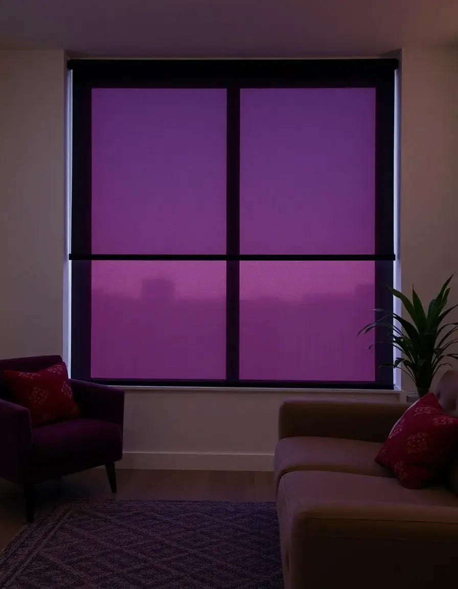 Thermal blackout blinds for energy saving