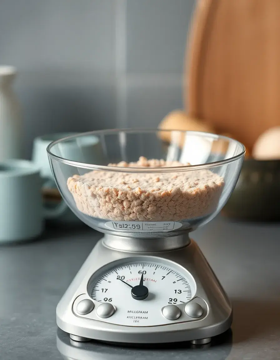 High precision milligram kitchen scale