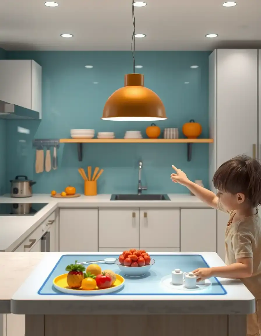 Interactive Screen Play Kitchen