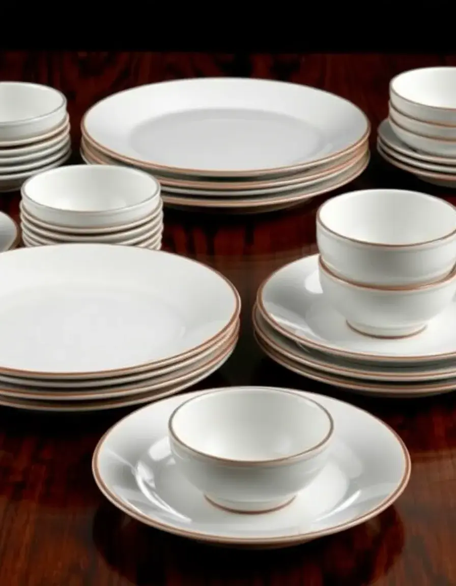 16 piece dinnerware set ceramic plates and bowls