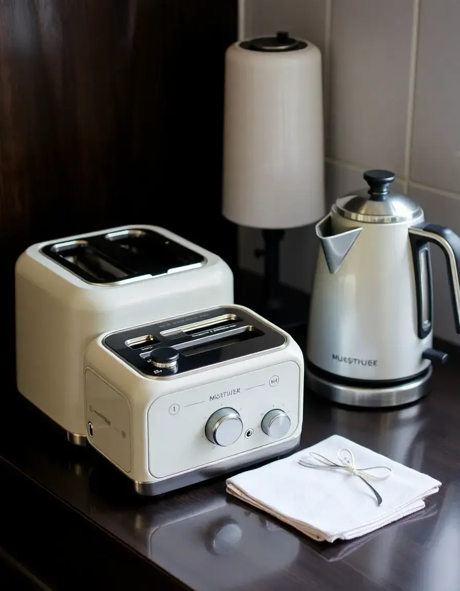 Small appliance starter set, toaster and kettle