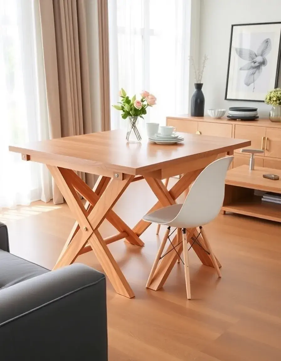 Wall Folding Dining Table space saver