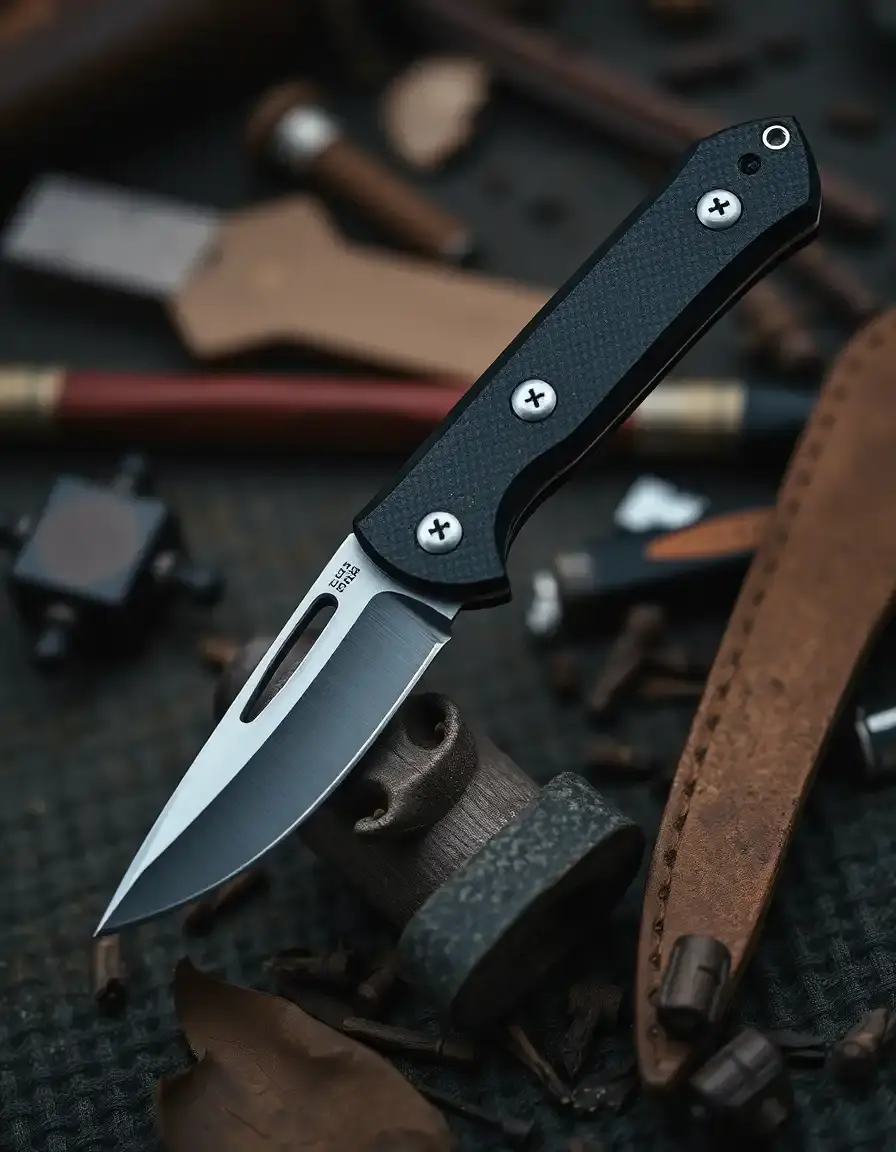 Petty knife utility blade for small tasks