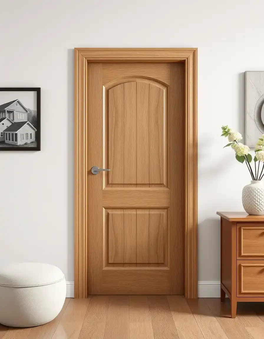 Oak Wooden Veneer Replacement Doors