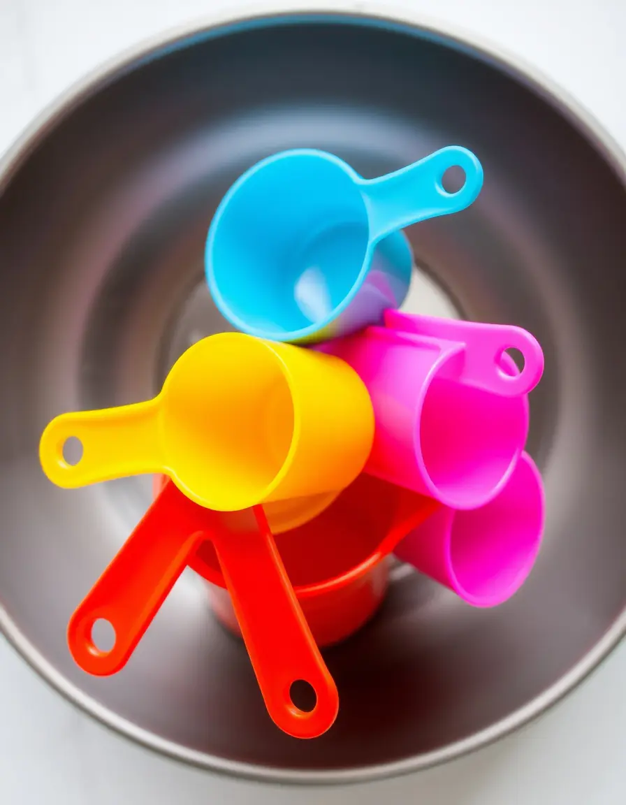 Colorful Nested Measuring Cup Set