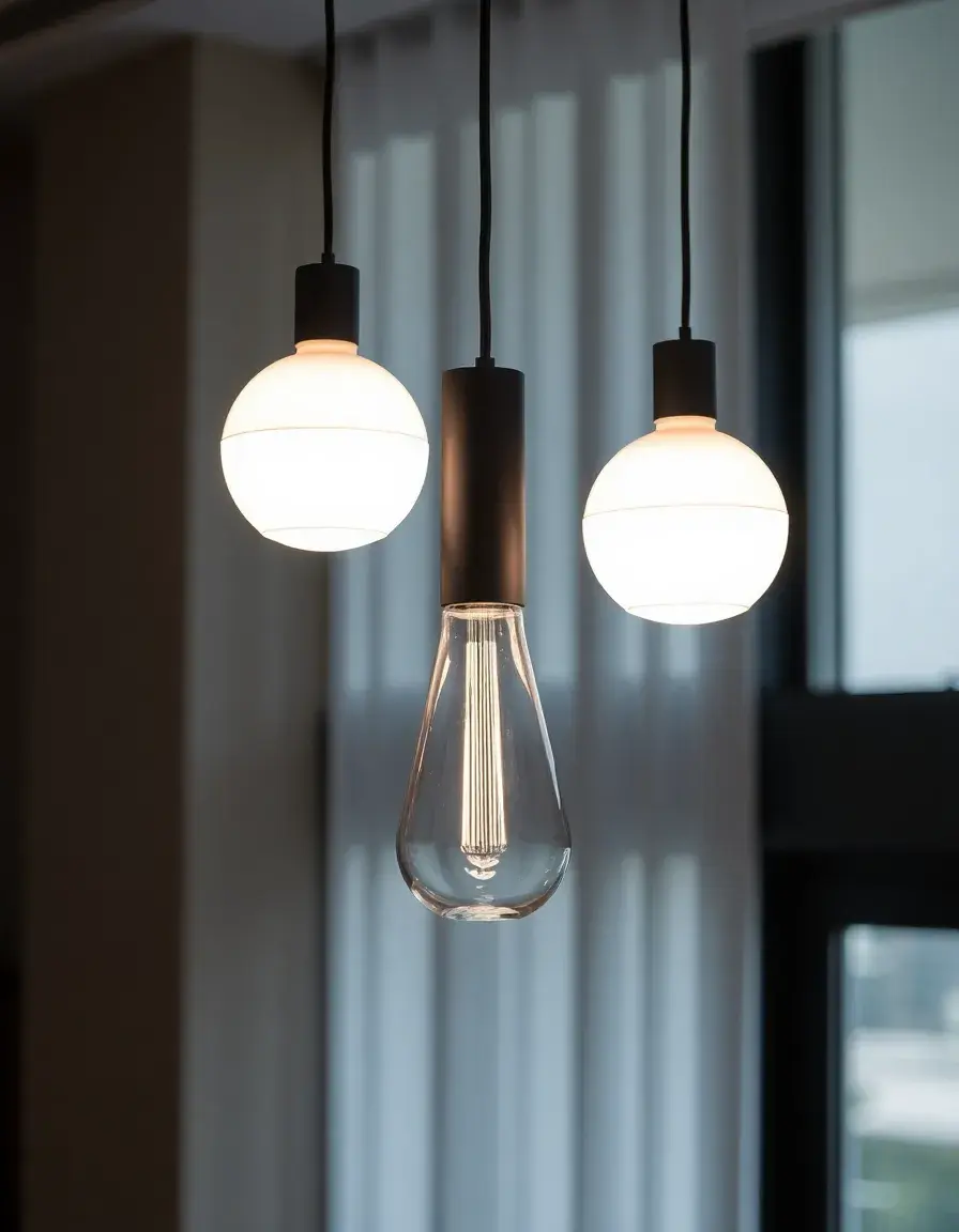 LED Dimmable Pendant Lights for Kitchen Island