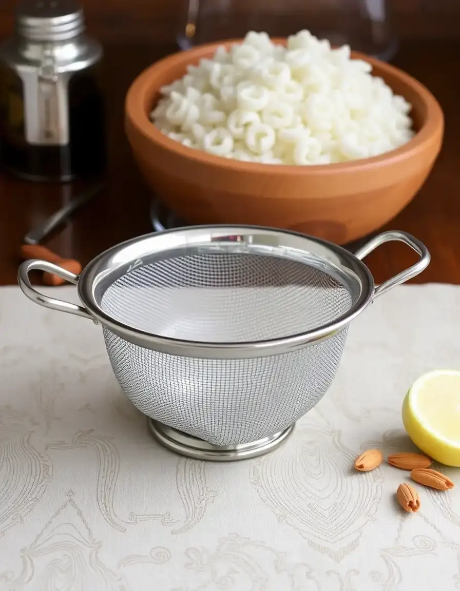 Stainless Steel Rice Strainer