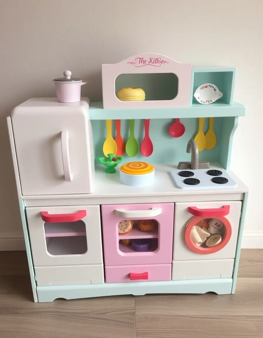 Foam Kids Kitchen Food Playset