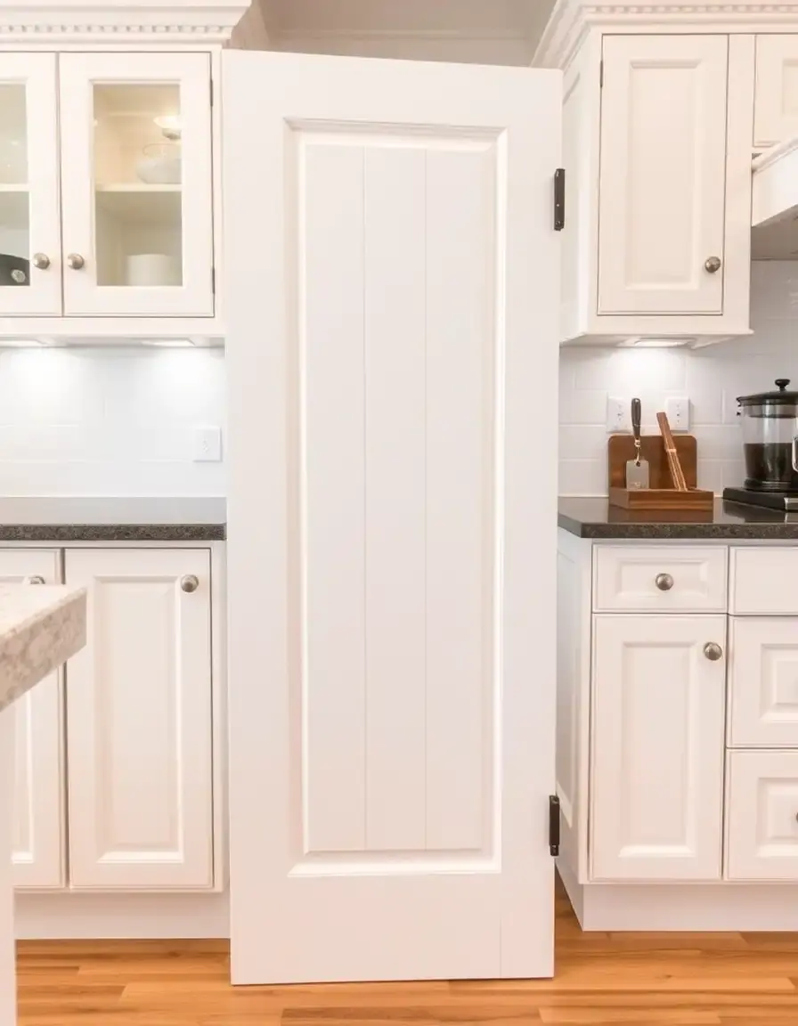 White Shaker Style Kitchen Cabinet Door