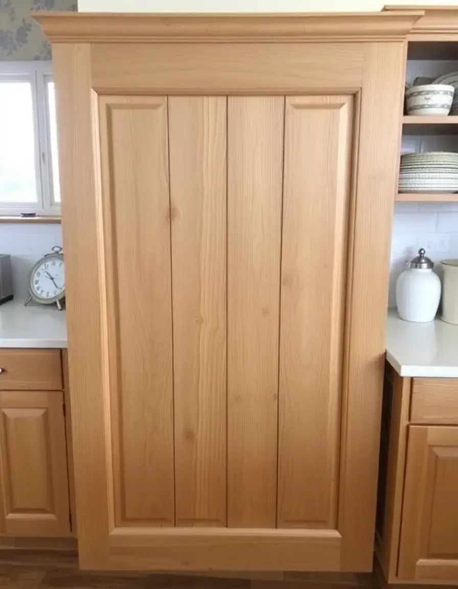 Oak Raised Panel Kitchen Cabinet Door