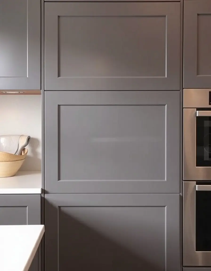 Modern Flat Panel Kitchen Cabinet Door