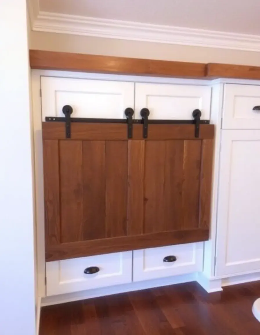 Barn Style Kitchen Cabinet Door