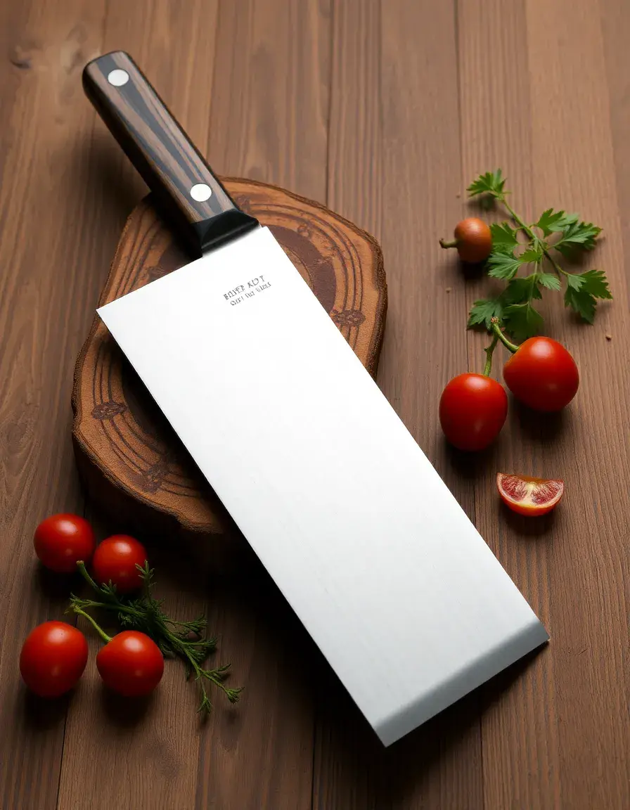 Heavy cleaver kitchen knife