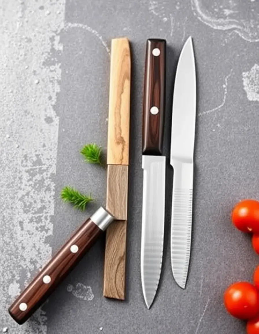 Serrated Steak Kitchen Knife Set