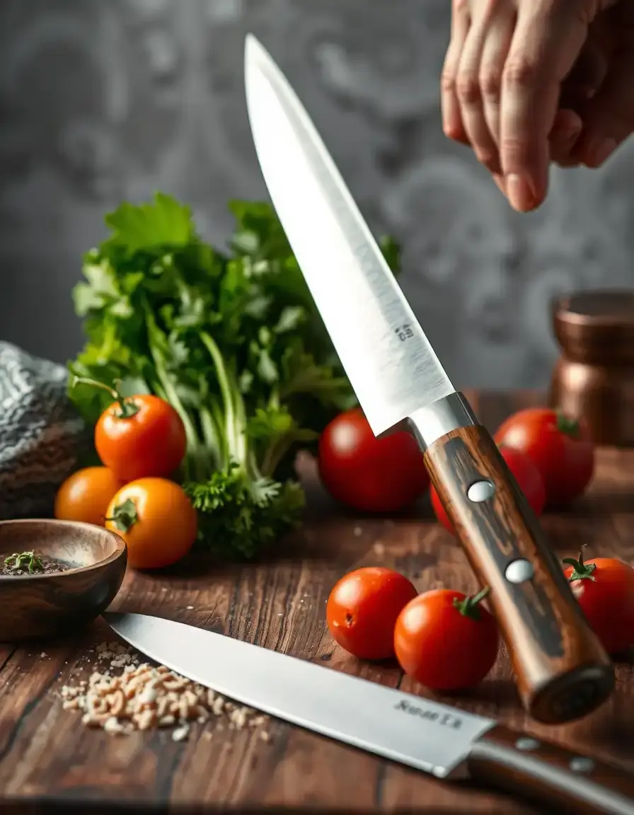 Japanese Nakiri Kitchen Knife