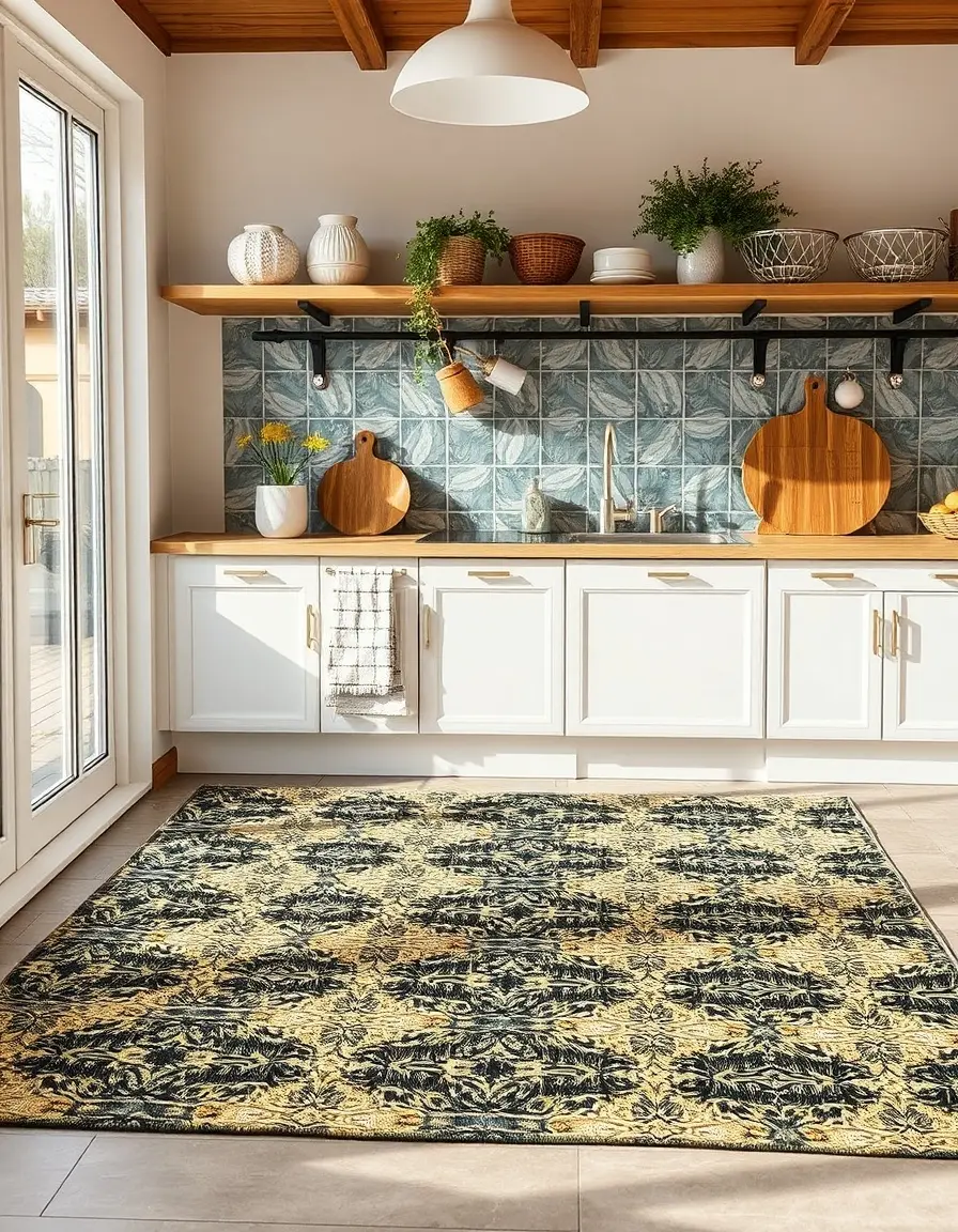 Waterproof Outdoor Indoor Kitchen Rug