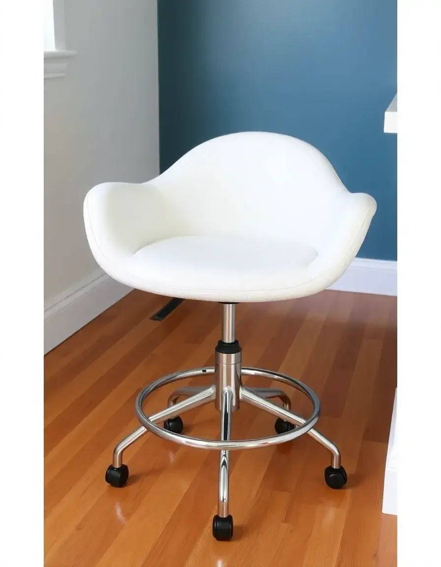 Swivel Kitchen Chair on Casters