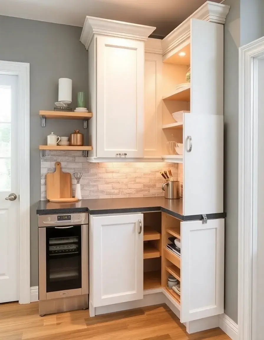 Corner Kitchen Cabinet Design Organizer
