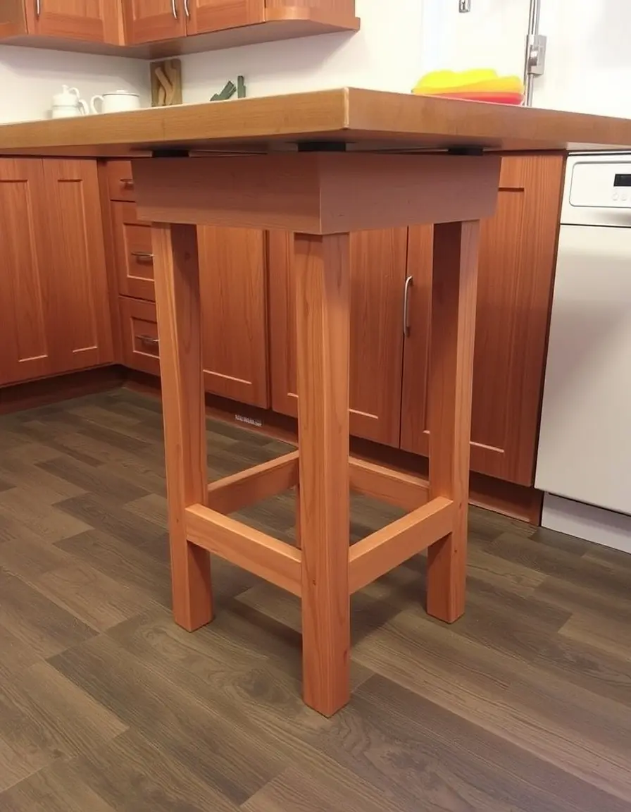 Adjustable Kitchen Counter Height Leg