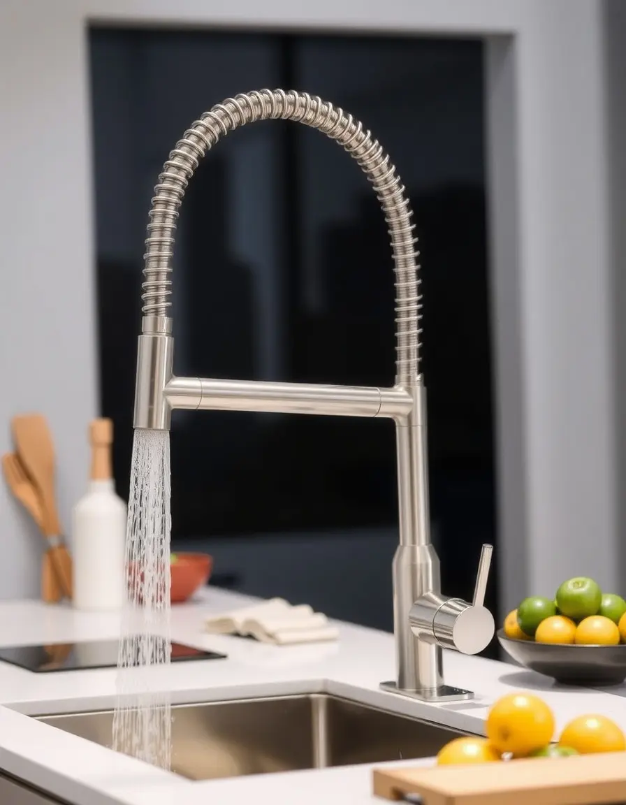 Pull-Out Kitchen Faucet with Sprayer
