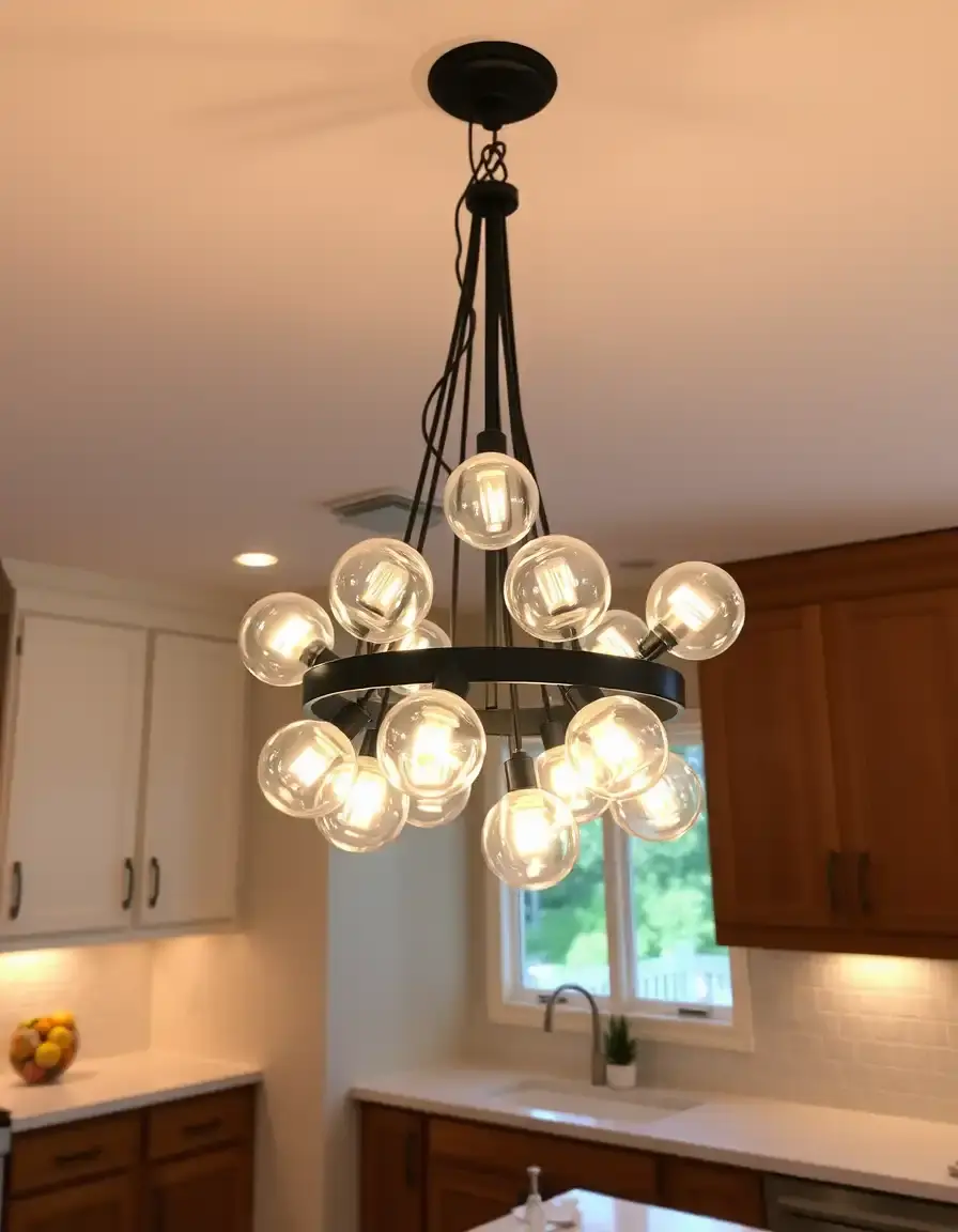 Multi-Light Kitchen Island Pendant
