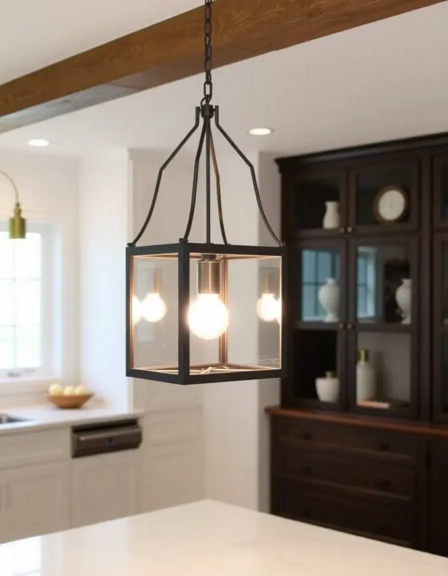 Lantern Kitchen Island Pendant
