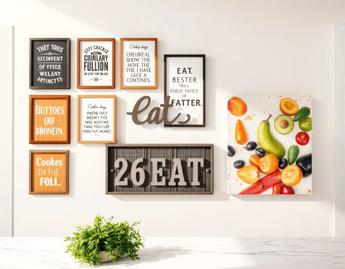 Kitchen Wall Art: Decorative Touches for Inspiration