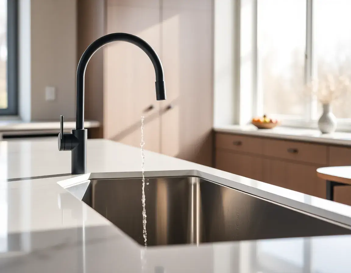 kitchen sink faucet with sprayer