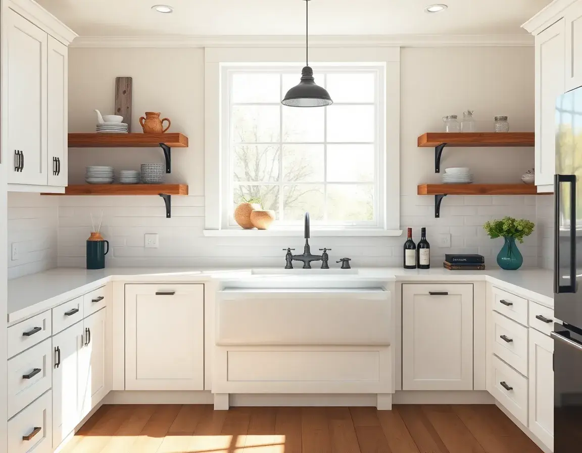 modern farmhouse kitchen